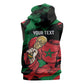 Personalized Morocco From Atlas To Victory Sleeveless Zip Hoodie Atlas Lions World Football Supporter Edition