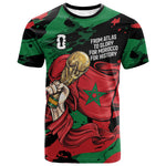 Personalized Morocco From Atlas To Victory T shirt Atlas Lions World Football Supporter Edition