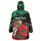 Personalized Morocco From Atlas To Victory Wearable Blanket Hoodie Atlas Lions World Football Supporter Edition