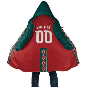 Custom Morocco Heritage Zellige Pattern Cloak Atlas Lions World Football Supporter Edition