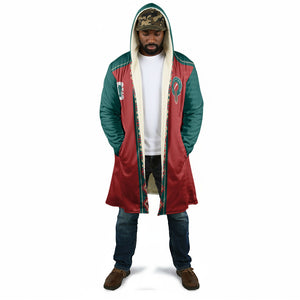 Custom Morocco Heritage Zellige Pattern Cloak Atlas Lions World Football Supporter Edition