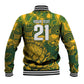 2026 Autumn Rugby Nations South Africa Custom Baseball Jacket Indigenous Tribal Patchwork Motif