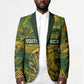 2026 Autumn Rugby Nations South Africa Custom Blazer Indigenous Tribal Patchwork Motif