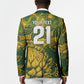 2026 Autumn Rugby Nations South Africa Custom Blazer Indigenous Tribal Patchwork Motif