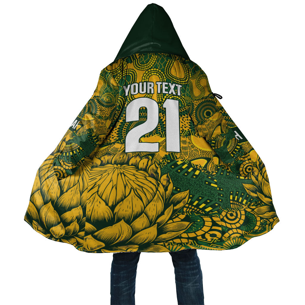 2026 Autumn Rugby Nations South Africa Custom Cloak Indigenous Tribal Patchwork Motif