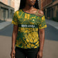 2026 Autumn Rugby Nations South Africa Custom Cross Shoulder Shirt Indigenous Tribal Patchwork Motif