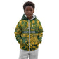 2026 Autumn Rugby Nations South Africa Custom Kid Hoodie Indigenous Tribal Patchwork Motif