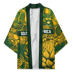 2026 Autumn Rugby Nations South Africa Custom Kimono Indigenous Tribal Patchwork Motif