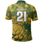 2026 Autumn Rugby Nations South Africa Custom Polo Shirt Indigenous Tribal Patchwork Motif