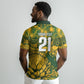 2026 Autumn Rugby Nations South Africa Custom Polo Shirt Indigenous Tribal Patchwork Motif