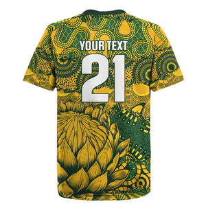 2026 Autumn Rugby Nations South Africa Custom Rugby Jersey Indigenous Tribal Patchwork Motif