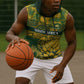2026 Autumn Rugby Nations South Africa Custom Sleeveless Hoodie Indigenous Tribal Patchwork Motif