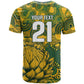 2026 Autumn Rugby Nations South Africa Custom T shirt Indigenous Tribal Patchwork Motif