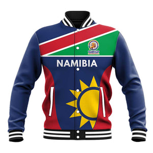 Custom Namibia Cricket Spirit 2026 Baseball Jacket World T20 Edition - African Pride
