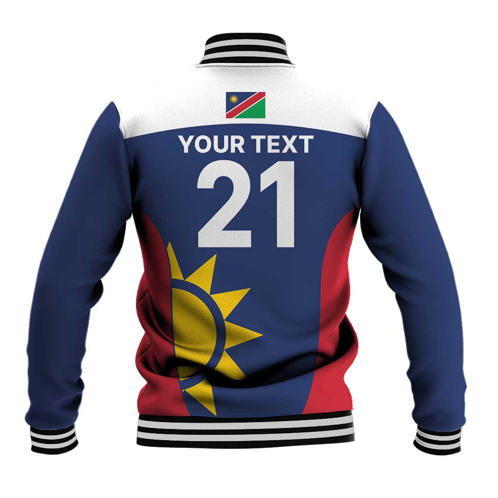 Custom Namibia Cricket Spirit 2026 Baseball Jacket World T20 Edition - African Pride