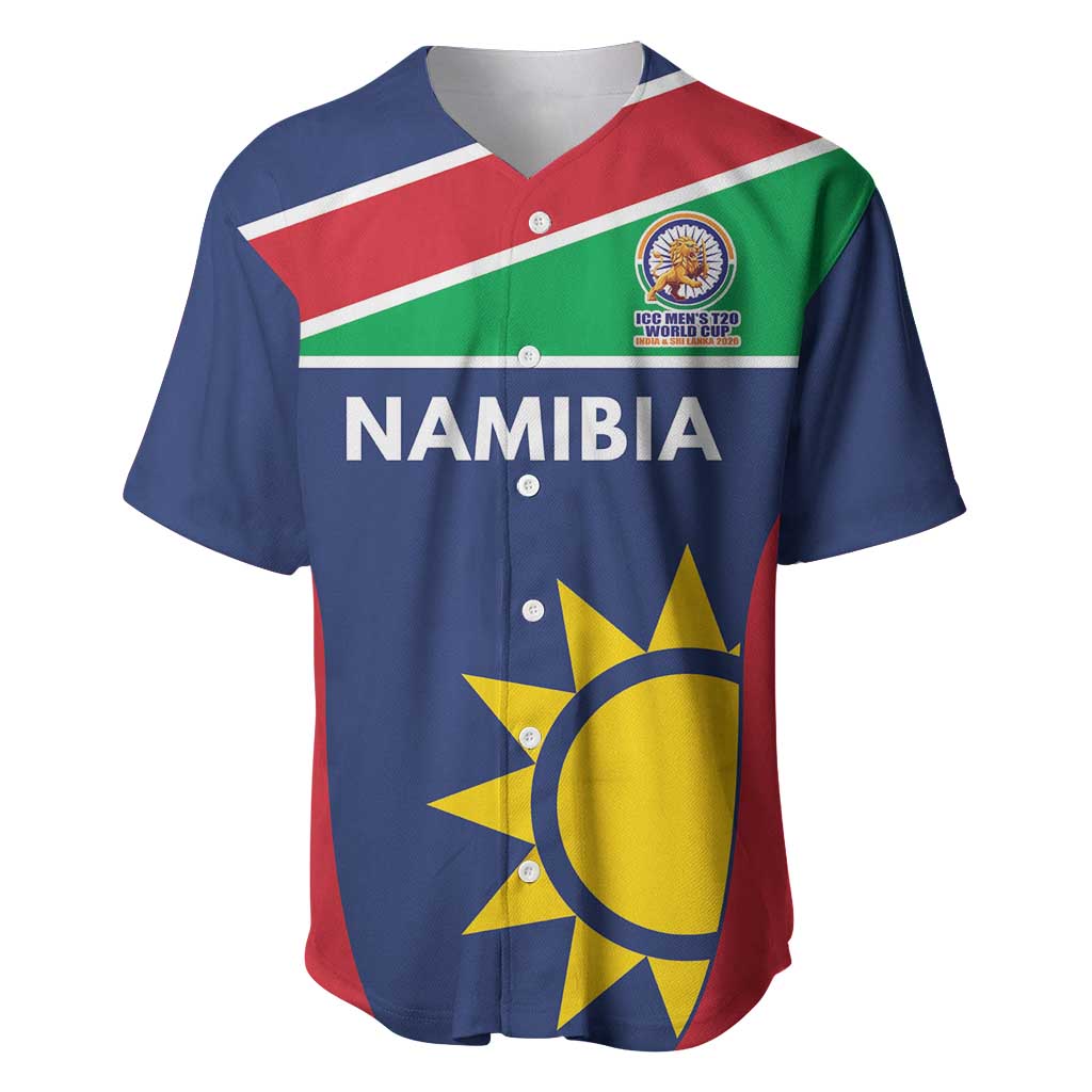 Custom Namibia Cricket Spirit 2026 Baseball Jersey World T20 Edition - African Pride