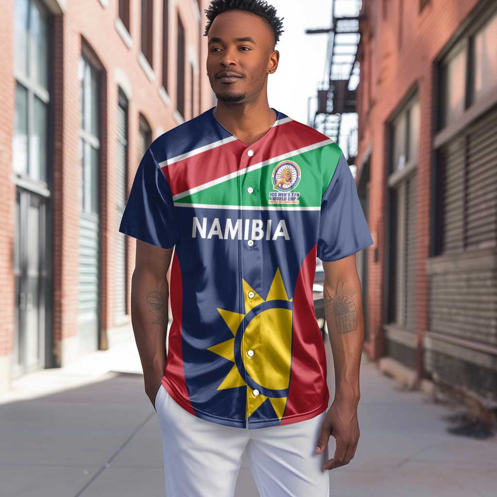 Custom Namibia Cricket Spirit 2026 Baseball Jersey World T20 Edition - African Pride