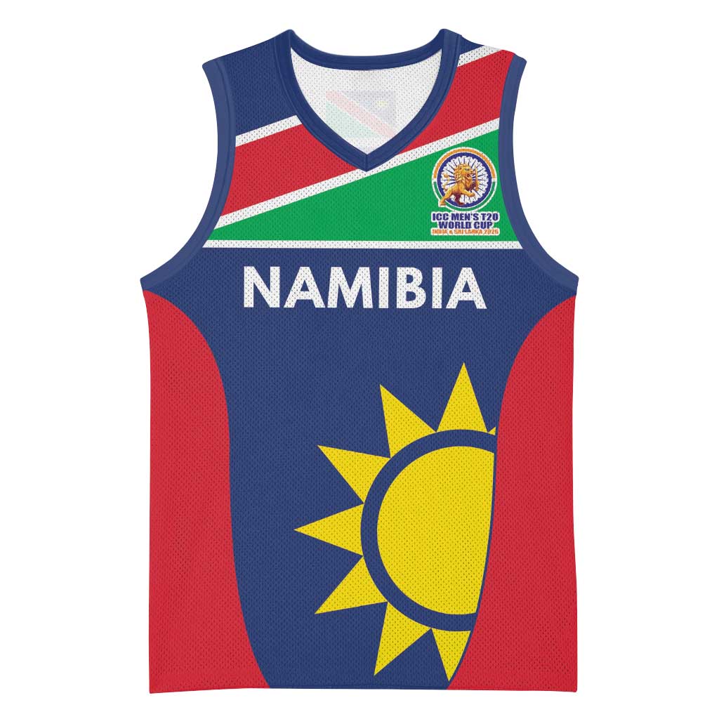 Custom Namibia Cricket Spirit 2026 Basketball Jersey World T20 Edition - African Pride