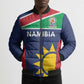 Custom Namibia Cricket Spirit 2026 Bomber Puffer Jacket World T20 Edition