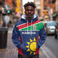 Custom Namibia Cricket Spirit 2026 Hoodie World T20 Edition - African Pride