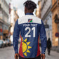 Custom Namibia Cricket Spirit 2026 Long Sleeve Button Shirt World T20 Edition - African Pride