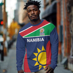 Custom Namibia Cricket Spirit 2026 Long Sleeve Shirt World T20 Edition - African Pride