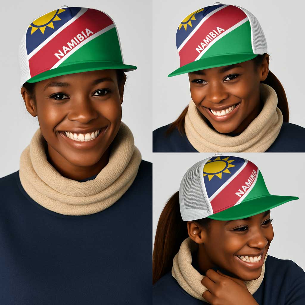 Namibia Cricket Spirit 2026 Mesh Trucker Cap World T20 Edition - African Pride