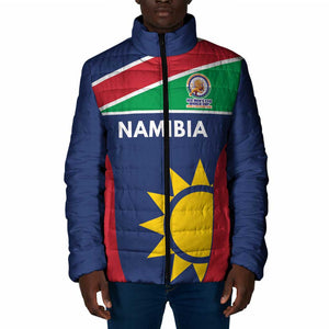 Custom Namibia Cricket Spirit 2026 Padded Jacket World T20 Edition