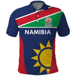 Custom Namibia Cricket Spirit 2026 Polo Shirt World T20 Edition - African Pride