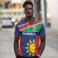 Custom Namibia Cricket Spirit 2026 Polo Shirt World T20 Edition - African Pride