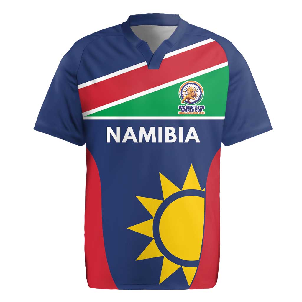 Custom Namibia Cricket Spirit 2026 Rugby Jersey World T20 Edition - African Pride