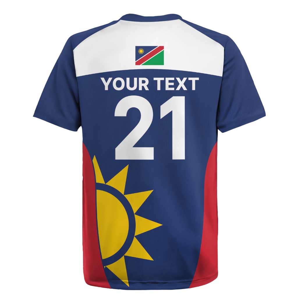 Custom Namibia Cricket Spirit 2026 Rugby Jersey World T20 Edition - African Pride