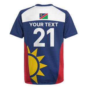 Custom Namibia Cricket Spirit 2026 Rugby Jersey World T20 Edition - African Pride