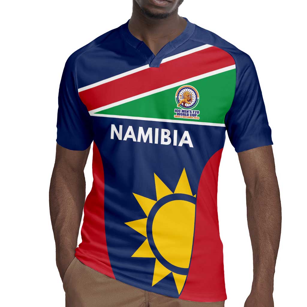 Custom Namibia Cricket Spirit 2026 Rugby Jersey World T20 Edition - African Pride