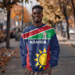 Custom Namibia Cricket Spirit 2026 Sweatshirt World T20 Edition - African Pride