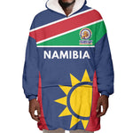 Custom Namibia Cricket Spirit 2026 Wearable Blanket Hoodie World T20 Edition - African Pride