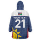 Custom Namibia Cricket Spirit 2026 Wearable Blanket Hoodie World T20 Edition - African Pride