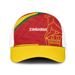 Zimbabwe Cricket Spirit 2026 Baseball Net Cap World T20 Edition - African Pride
