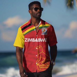 Custom Zimbabwe Cricket Spirit 2026 Hawaiian Shirt World T20 Edition - African Pride