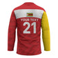 Custom Zimbabwe Cricket Spirit 2026 Hockey Jersey World T20 Edition