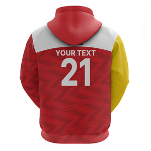 Custom Zimbabwe Cricket Spirit 2026 Hoodie World T20 Edition - African Pride
