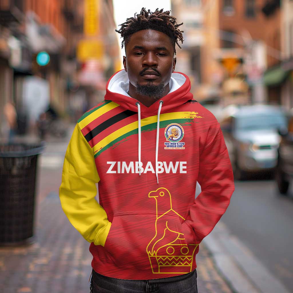 Custom Zimbabwe Cricket Spirit 2026 Hoodie World T20 Edition - African Pride