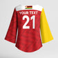 Custom Zimbabwe Cricket Spirit 2026 Kimono Sleeve Blouse World T20 Edition