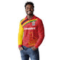 Custom Zimbabwe Cricket Spirit 2026 Long Sleeve Polo Shirt World T20 Edition - African Pride