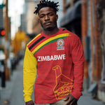 Custom Zimbabwe Cricket Spirit 2026 Long Sleeve Shirt World T20 Edition - African Pride