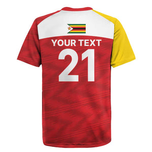 Custom Zimbabwe Cricket Spirit 2026 Rugby Jersey World T20 Edition - African Pride
