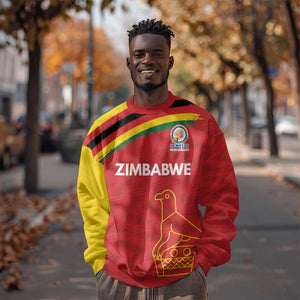 Custom Zimbabwe Cricket Spirit 2026 Sweatshirt World T20 Edition - African Pride