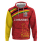 Custom Zimbabwe Cricket Spirit 2026 Zip Hoodie World T20 Edition - African Pride