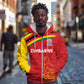 Custom Zimbabwe Cricket Spirit 2026 Zip Hoodie World T20 Edition - African Pride