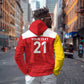 Custom Zimbabwe Cricket Spirit 2026 Zip Hoodie World T20 Edition - African Pride